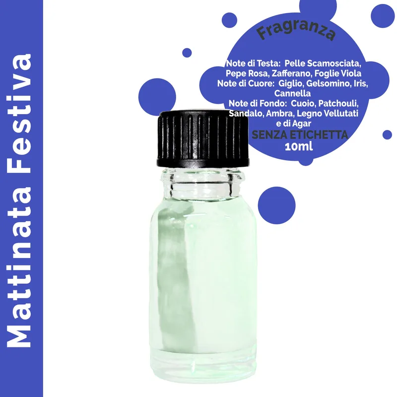Festive Morning Profumo Olio 10ml Bianco Label — foto 3