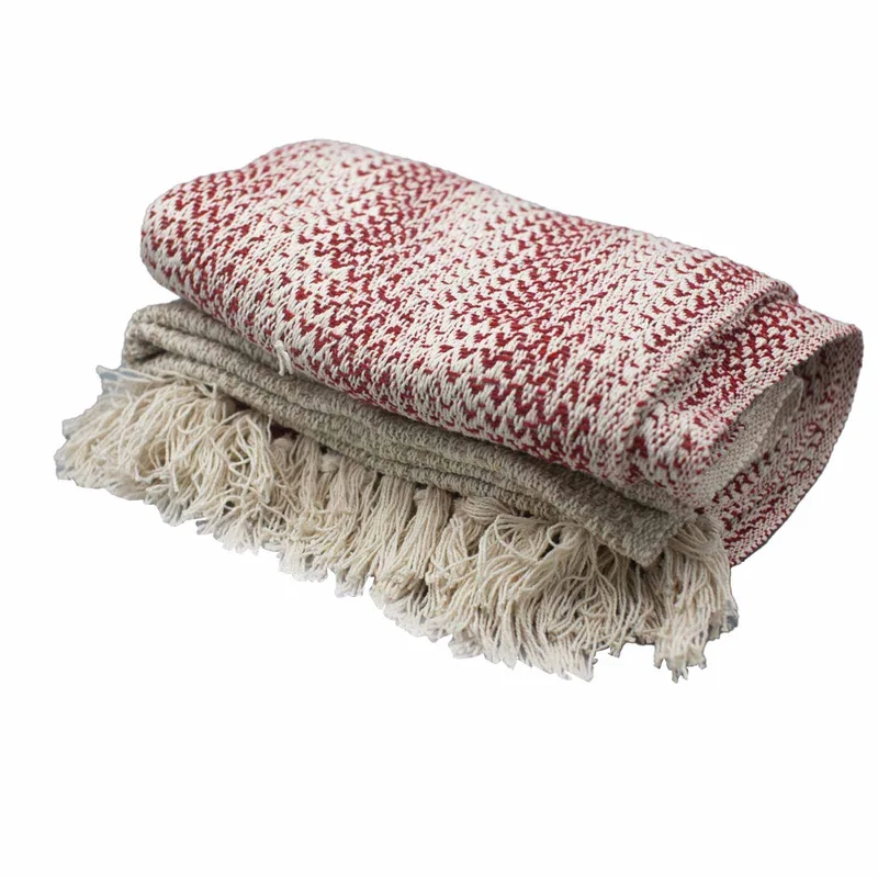 Boho Comfort Throws Ruby Two Tone — foto 2
