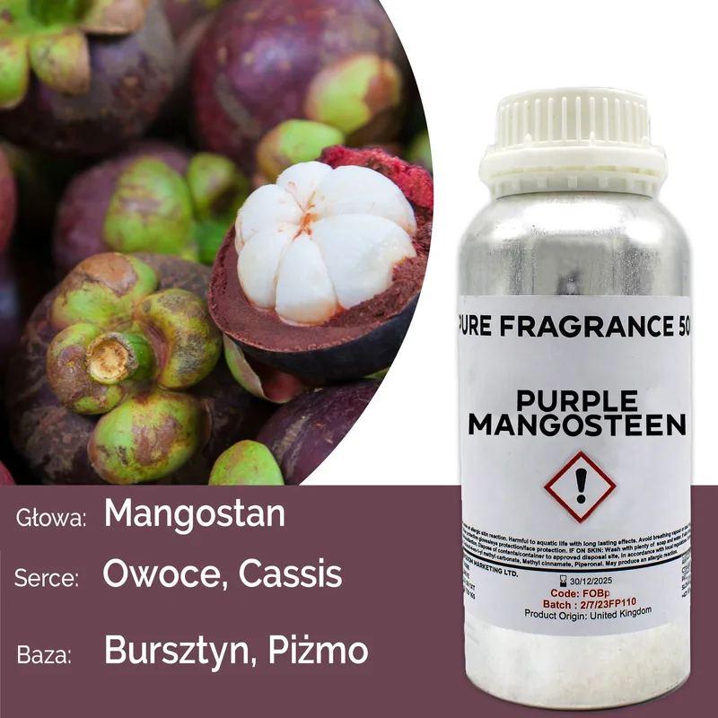 Purple Mangosteen Puro Profumo Olio 500ml — foto 2