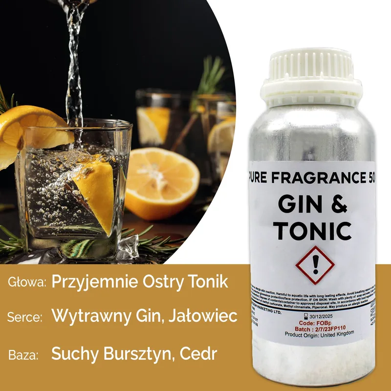 Gin & Tonic Puro Profumo Olio 500ml — foto 6