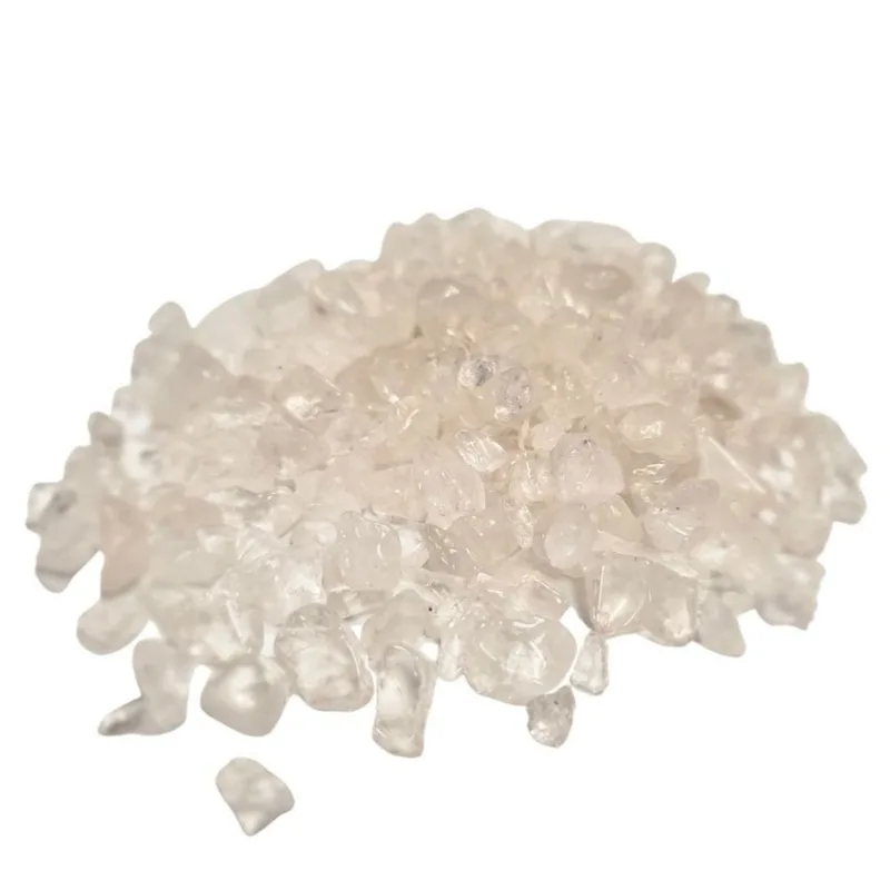 Clear Quartz Gemstone Chips Bulk 1KG — foto 3