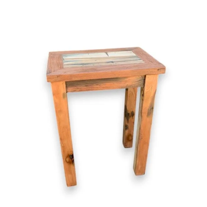 Tall Table Display Stand Recycled Legno — foto 1