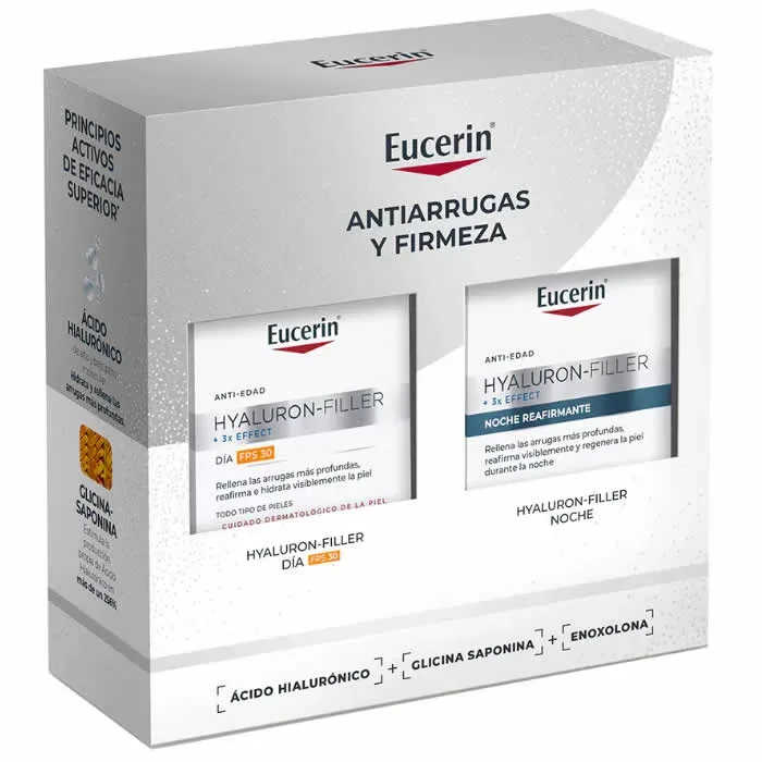 Eucerin Hyaluron Filler X3 Effect Day Cream Spf30 50ml Set 2 Parti
