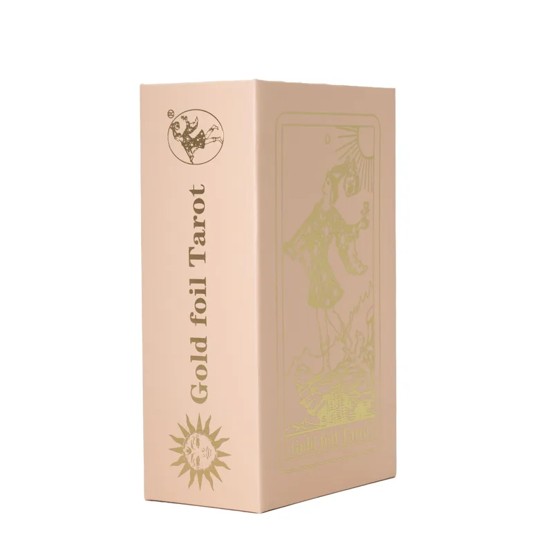 Pink Scatola Ruby Foil Tarot Card Gift Scatola Set with booklet — foto 4