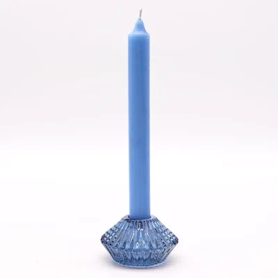 Set of 2 Fiore Flip Dinner Candela / Tealight Porta - Royal Blu — foto 2