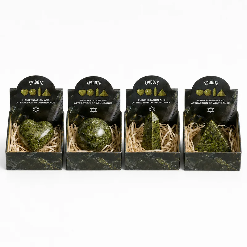 Four Gemstone Shapes - Epidote — foto 2
