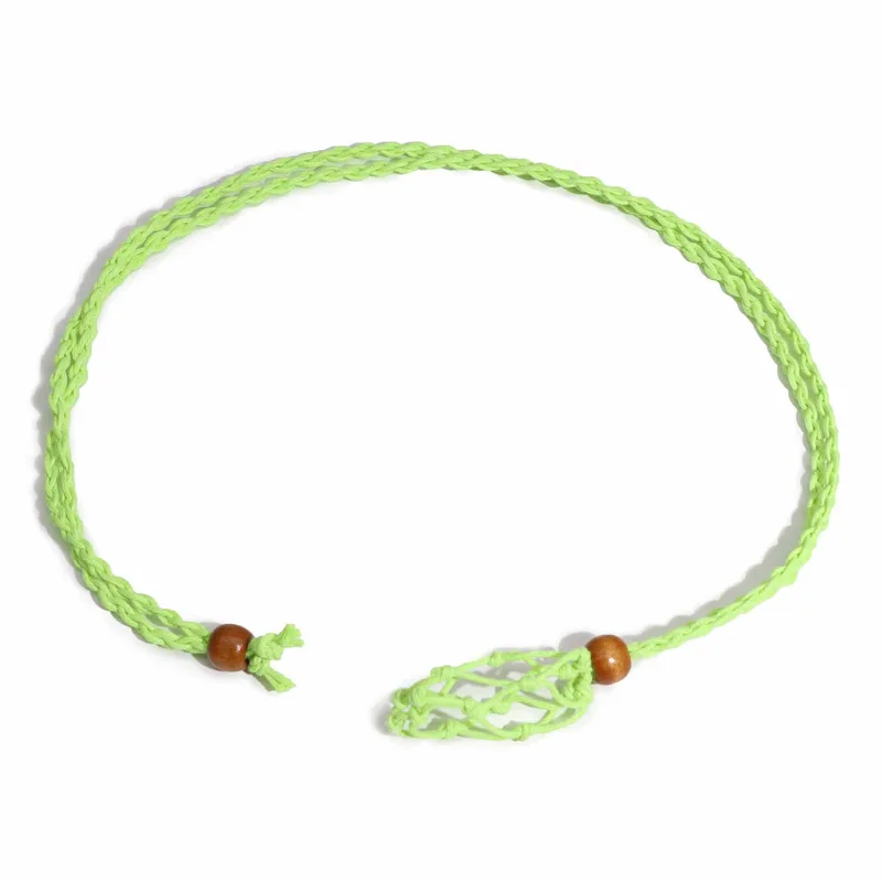 Crystal Gemstone Necklace Cord 45cm/18inch - Verde