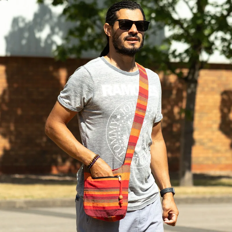 Nepal Sling Bag - Sunrise Arancia — foto 1