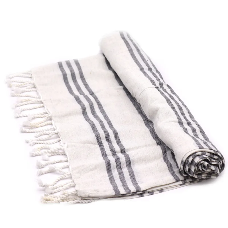 Hamman Spa Towel - Charcoal - 90x170cm — foto 2