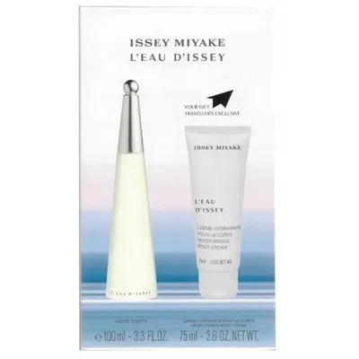 Issey Miyake L'Eau D'Issey Eau De Toilette Spray 100ml Set 2 Parti