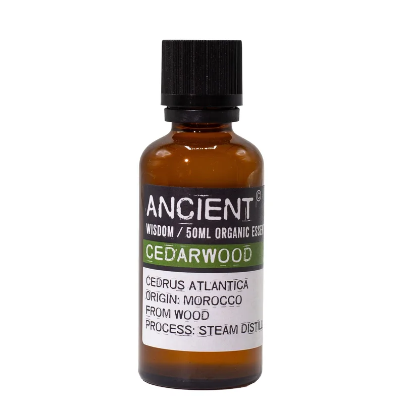 Cedarwood Atlas Organic Essenziale Olio 50ml — foto 2