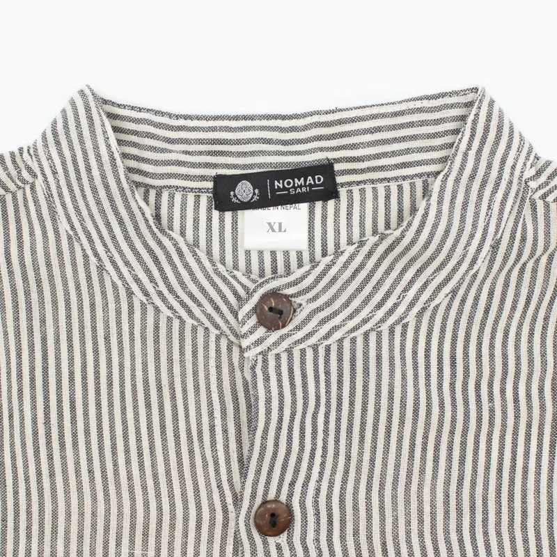 Nomad Sari Grandad Shirt Grey Stone XL — foto 2