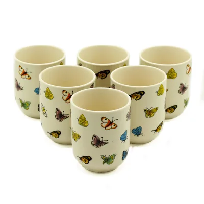 Herbal Tè Cups Butterflies