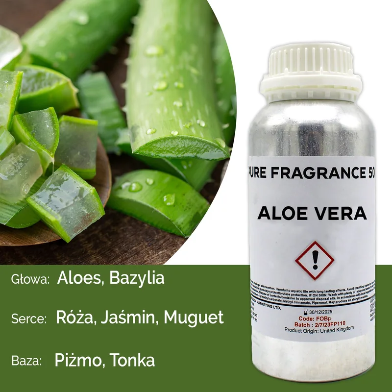 Aloe Vera Puro Profumo Olio 500ml — foto 6