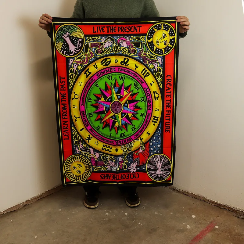 Stampa su Muro in Cotone (70x110 cm) – Cerchio della Vita — foto 1