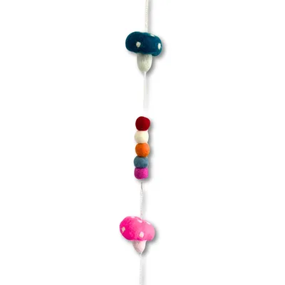 Felt Wall Hanging Mushrooms — foto 4