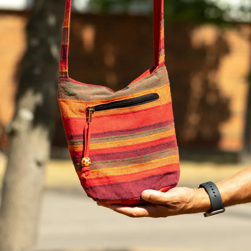 Nepal Sling Bag - Sunrise Arancia