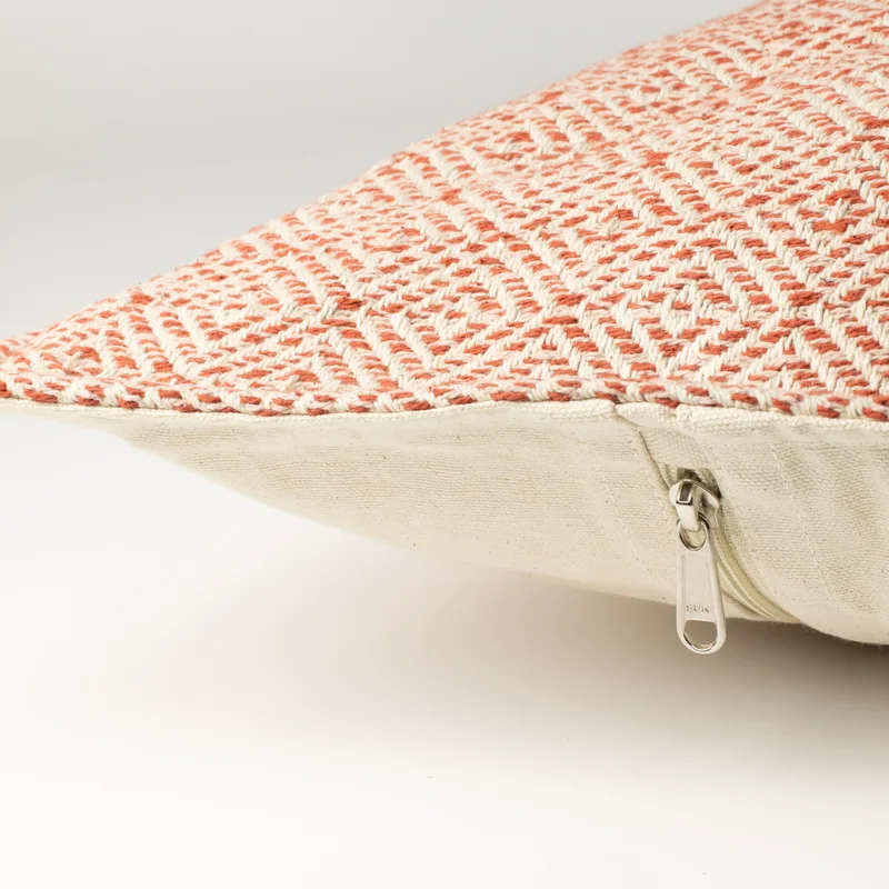 Classic Cushion Cover - Burgundy Squares - 60x60cm - Jumbo Style — foto 3