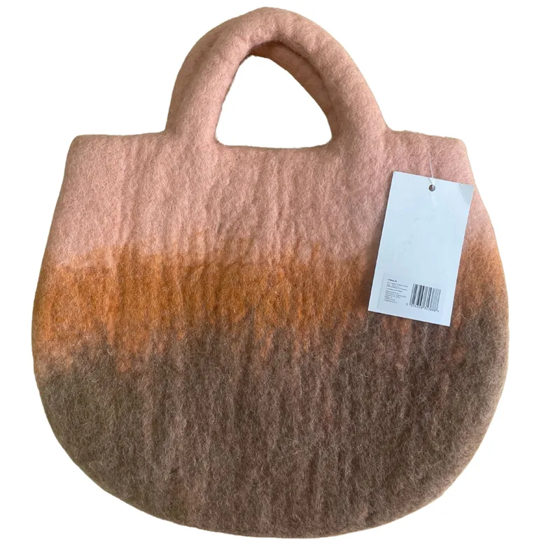 Sun Fiore & Bees Felted Bag 35x27cm — foto 2