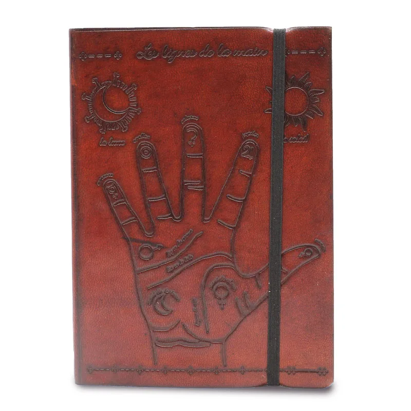 Small Notebook with strap Palmistry
