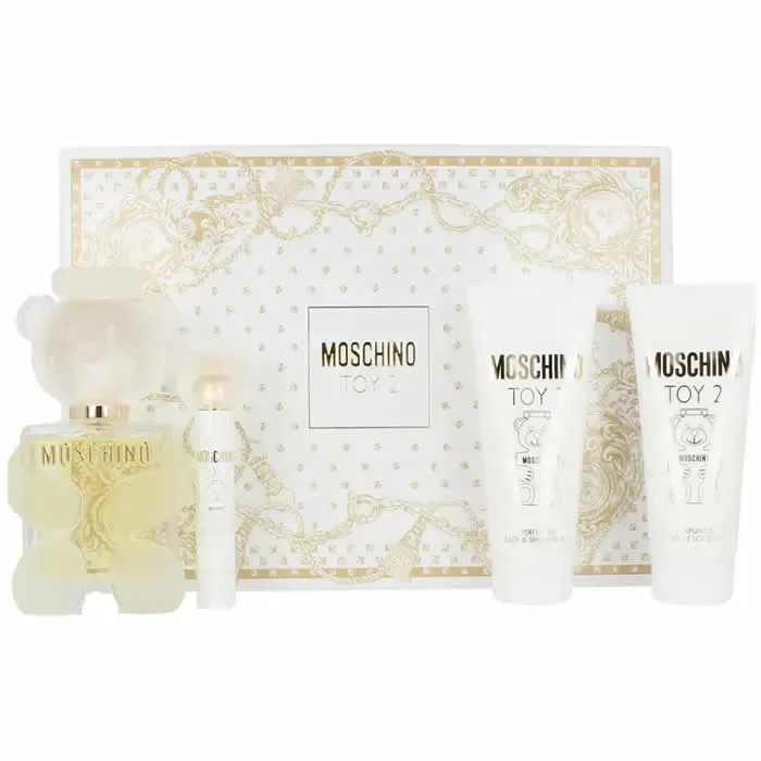 Moschino Toy 2 Eau De Parfum Spray 100ml Set 4 Parti