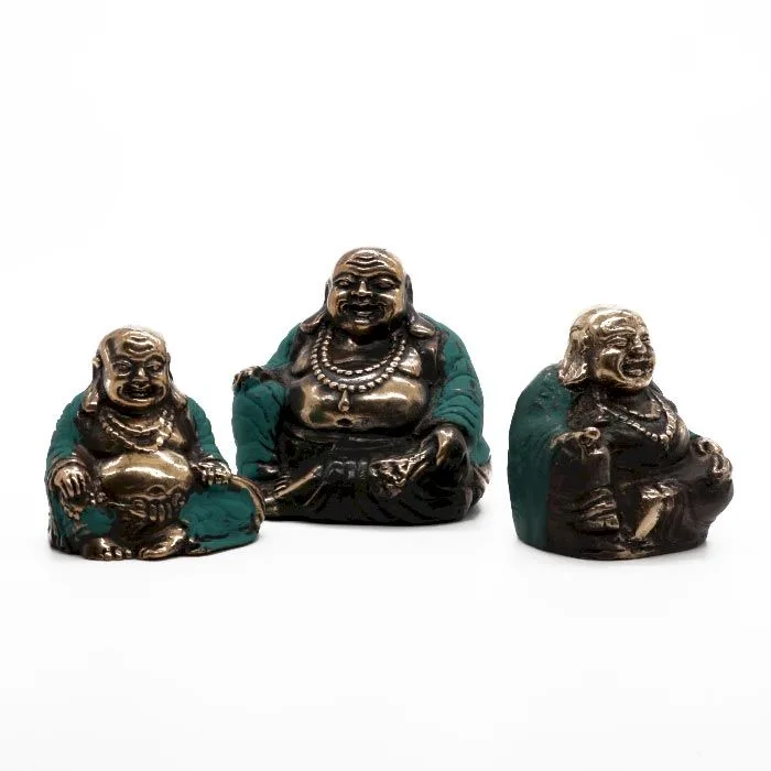 Set of 3 Happy Buddha's