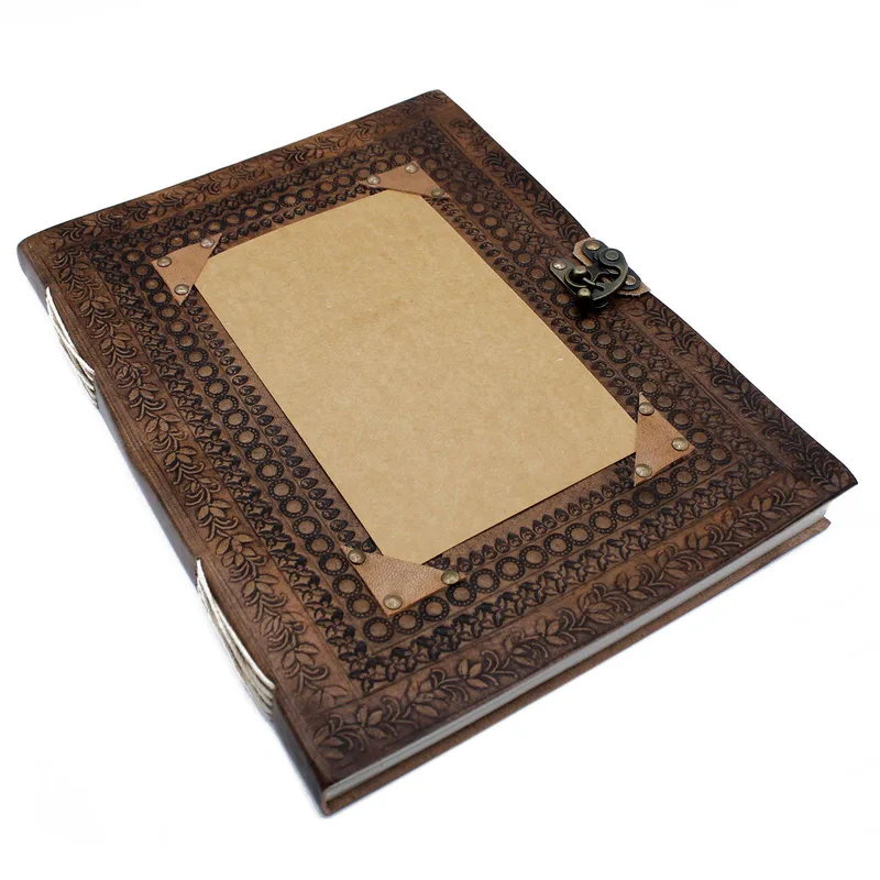 Huge Customisable Visitor Leather Book 10x13 (200 pages) — foto 3