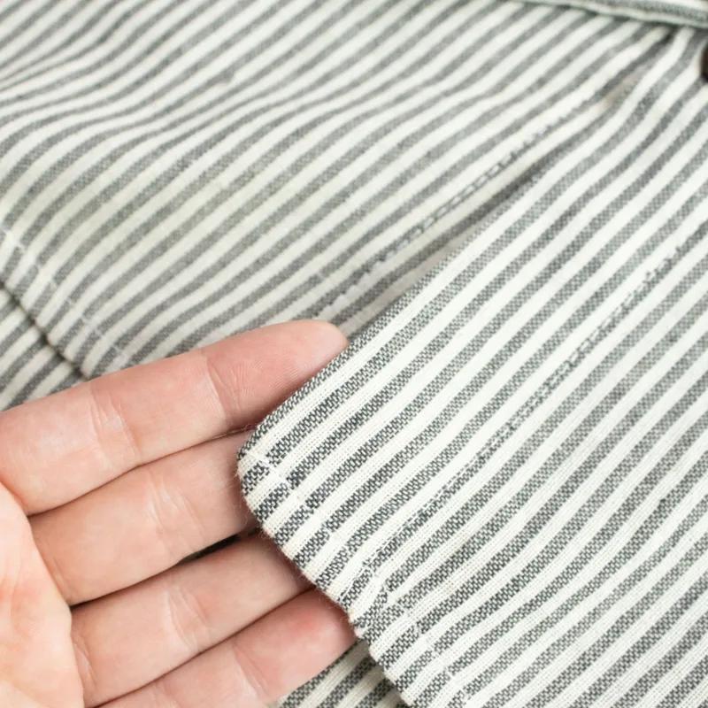 Nomad Sari Grandad Shirt Grey Stone Large — foto 5