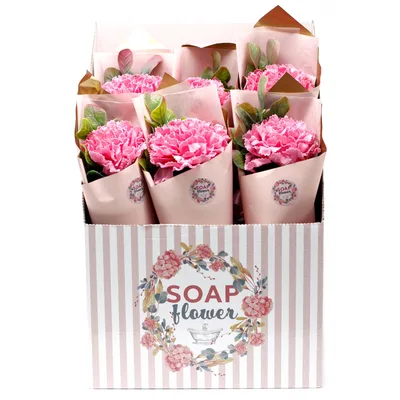 Ready to Retail Sapone Fiore - Large Carnation Bouquet — foto 4