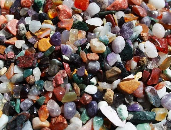 Mixed Naturale Gemstone Chips 1KG — foto 5