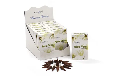 Aloe Vera Incenso Cones — foto 1