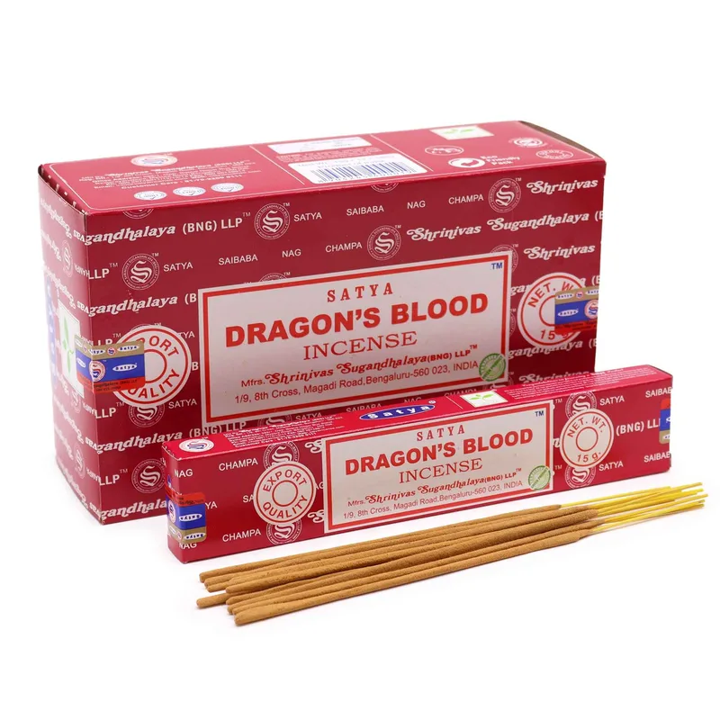 Satya Incenso 15gm - Dragon Blood — foto 2