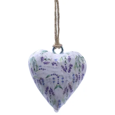 Large Decor Legno Hearts - Lavanda