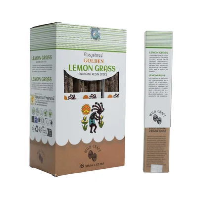 Golden Limone Grass Smudging Resin Sticks - 30g — foto 5