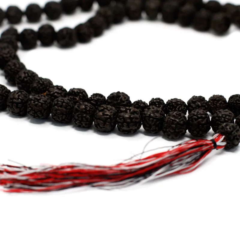108 Rudraksha Mala - Dark — foto 1
