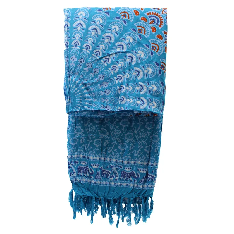 Teal Arancia Mandela Sarong — foto 2