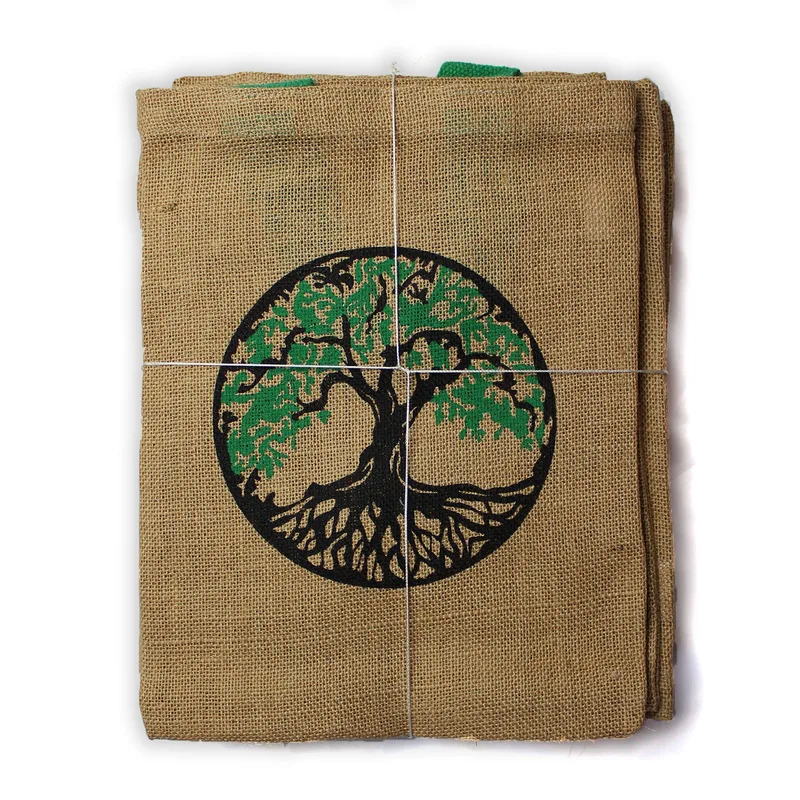 Jute Tote Bag - Mystic designs - Mandala Rosa — foto 1