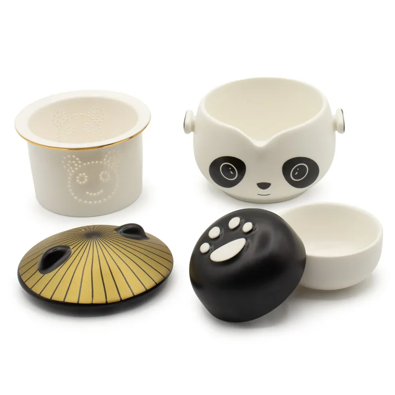 Kung Fu Panda Teapot Set Two Cups Travel Pack — foto 6