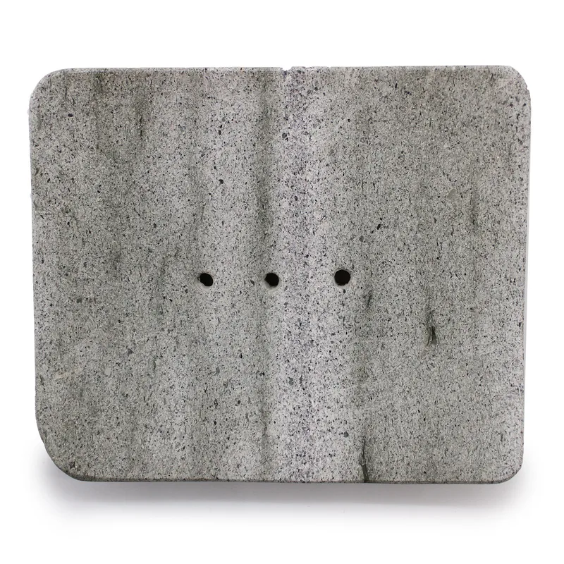 Square Shaped Ziolit Stone Sapone Dish — foto 1