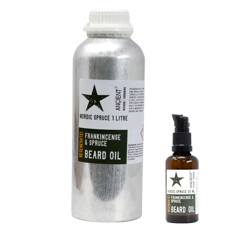 1 Litre Beard Olio Nordic Spruce Regenerate! — foto 1