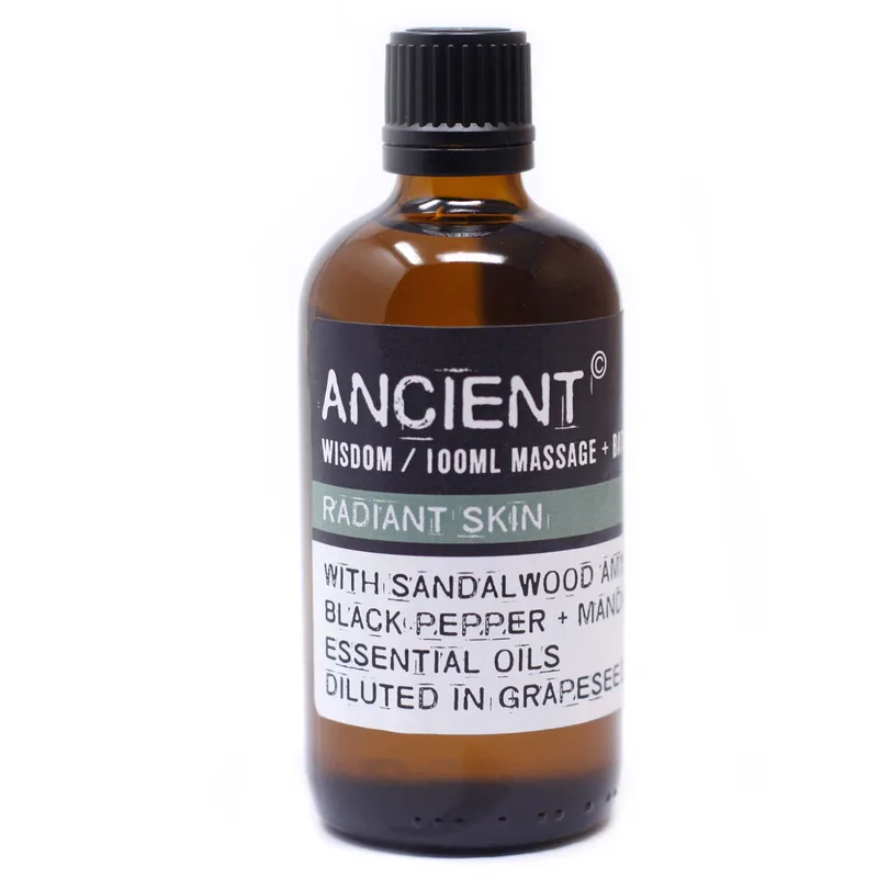 Sandalwood Glow Massage Olio - 100ml — foto 1