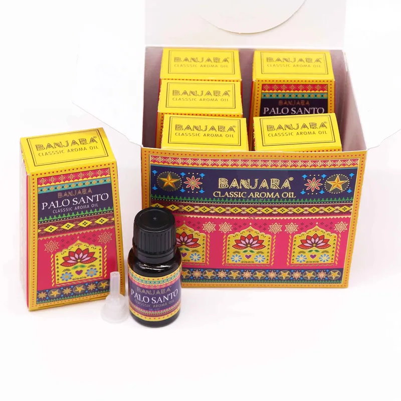 Banjara Indian Profumo Olio 10ml - Palo Santo