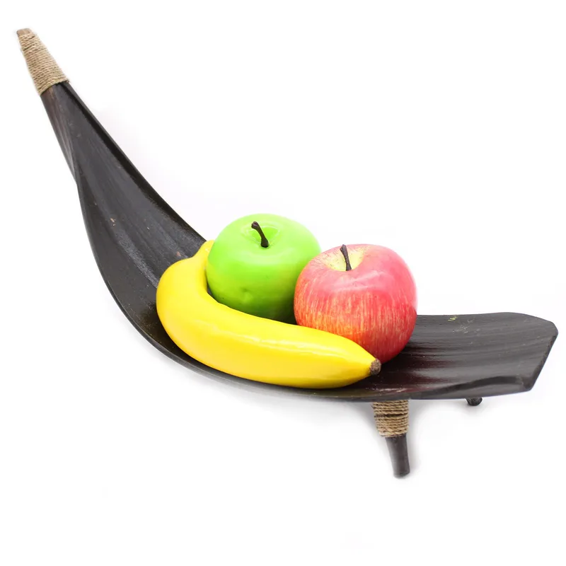 Coconut Leaf Fruit Bowl Set Chocolate — foto 1