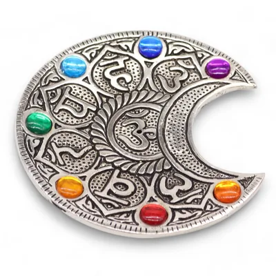 Seven Chakra Moon Incenso Porta 11.5cm — foto 2