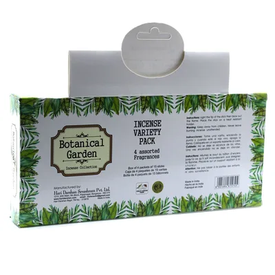 Botanical Garden Incenso Gift Set - 4 Assorted Profumi