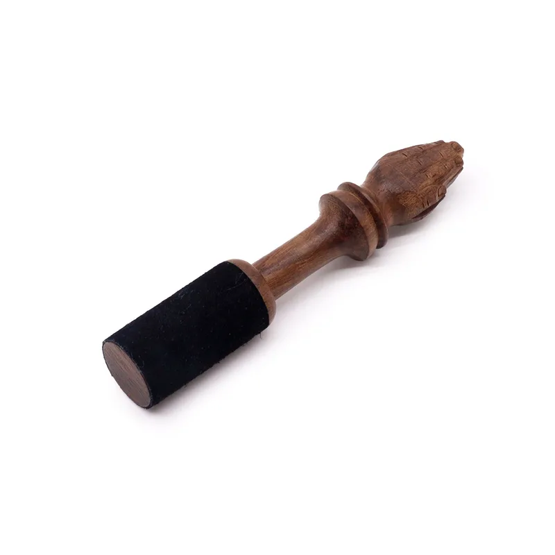 Wooden Stick 14cm Namaste Carving