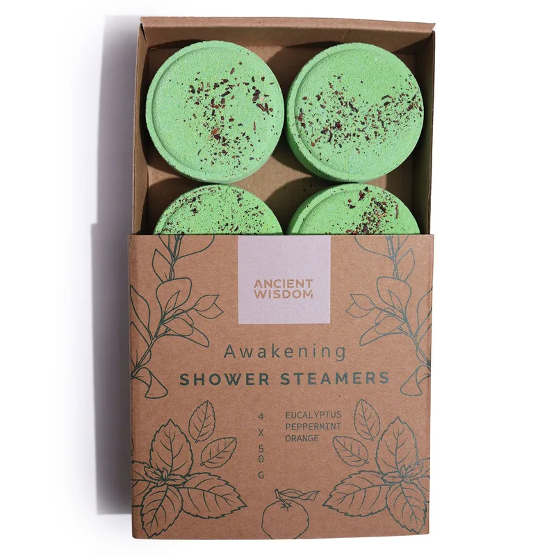 Zen Shower Steamers - Therapy Wellness Quartet - Awakening Verde — foto 3