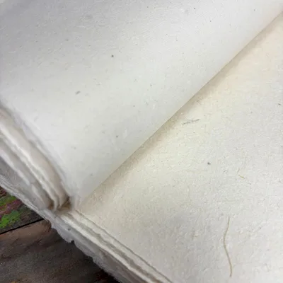 Lokta Craft / Wrapping Paper (51x76cm) - 5gms Plain Paper — foto 3