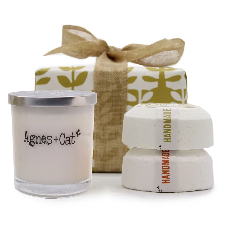 Gift Scatola Fresco Citrus Candela + Clementine & Mor.Roll