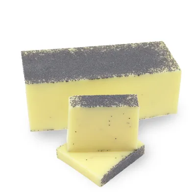 Limone Poppy Sapone Bar - 100g